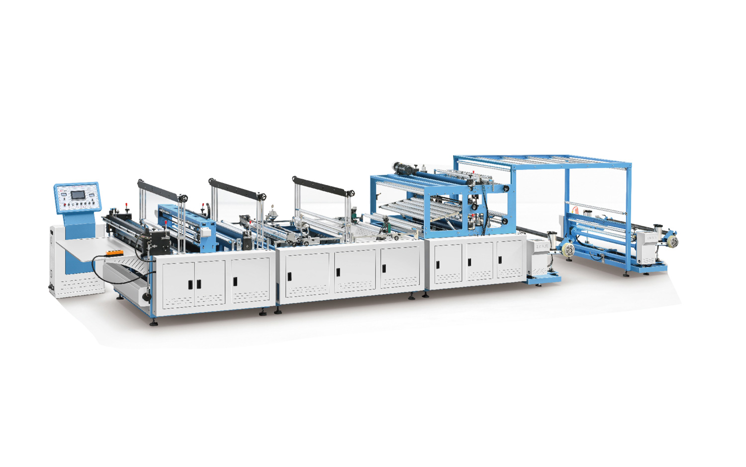 ZXL-1300雙放料無紡布制袋機(香蕉套袋、衛(wèi)浴潔具套袋、沙發(fā)套袋)